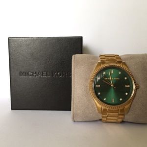 Michael Kors Emerald Face Watch